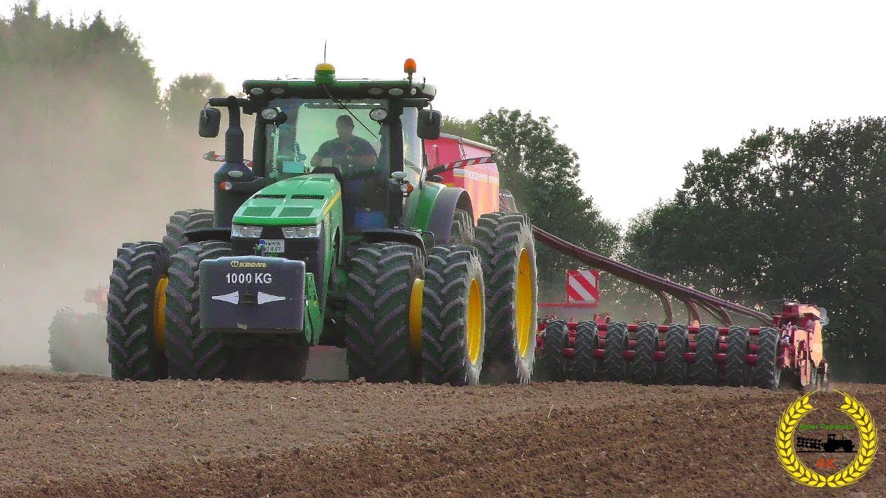 John Deere 8370 R mit Horsch Pronto 9DC ( 9 m ) Drillen - Säen / Zwischenfrucht