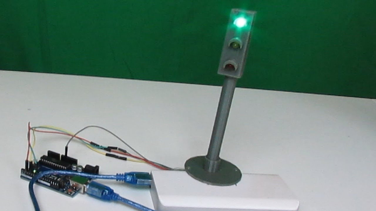 Como Hacer Un SEMAFORO Con Arduino MUY FACIL IDEAL Para MAQUETAS