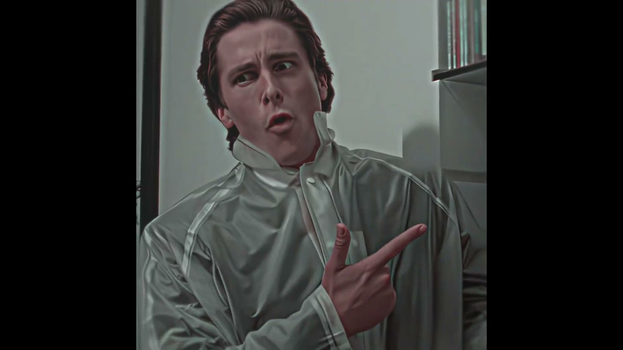 Patrick Bateman 4k Edit - Stereo Love (Super Slowed)