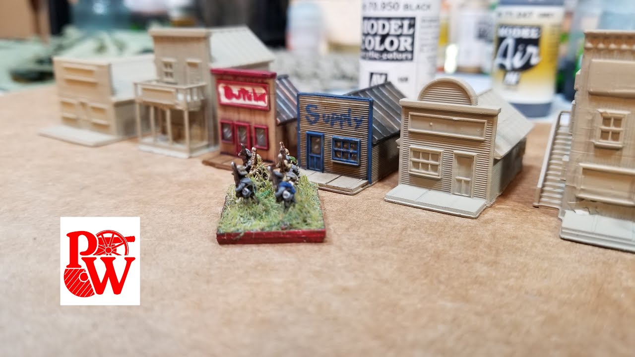 6mm Old West Buildings