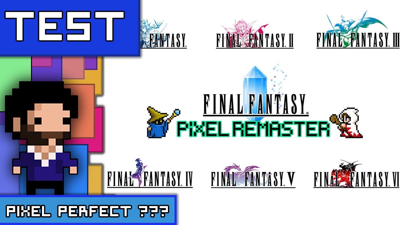 FINAL FANTASY PIXEL REMASTER : Pixel perfect ???