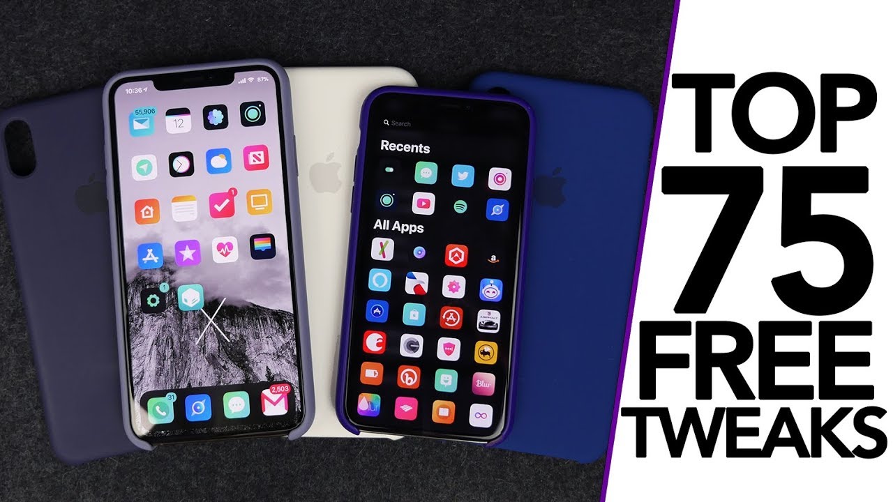 Top 75 Best FREE iOS 12.1.2 Jailbreak Tweaks! A12 Compatible Tweaks!
