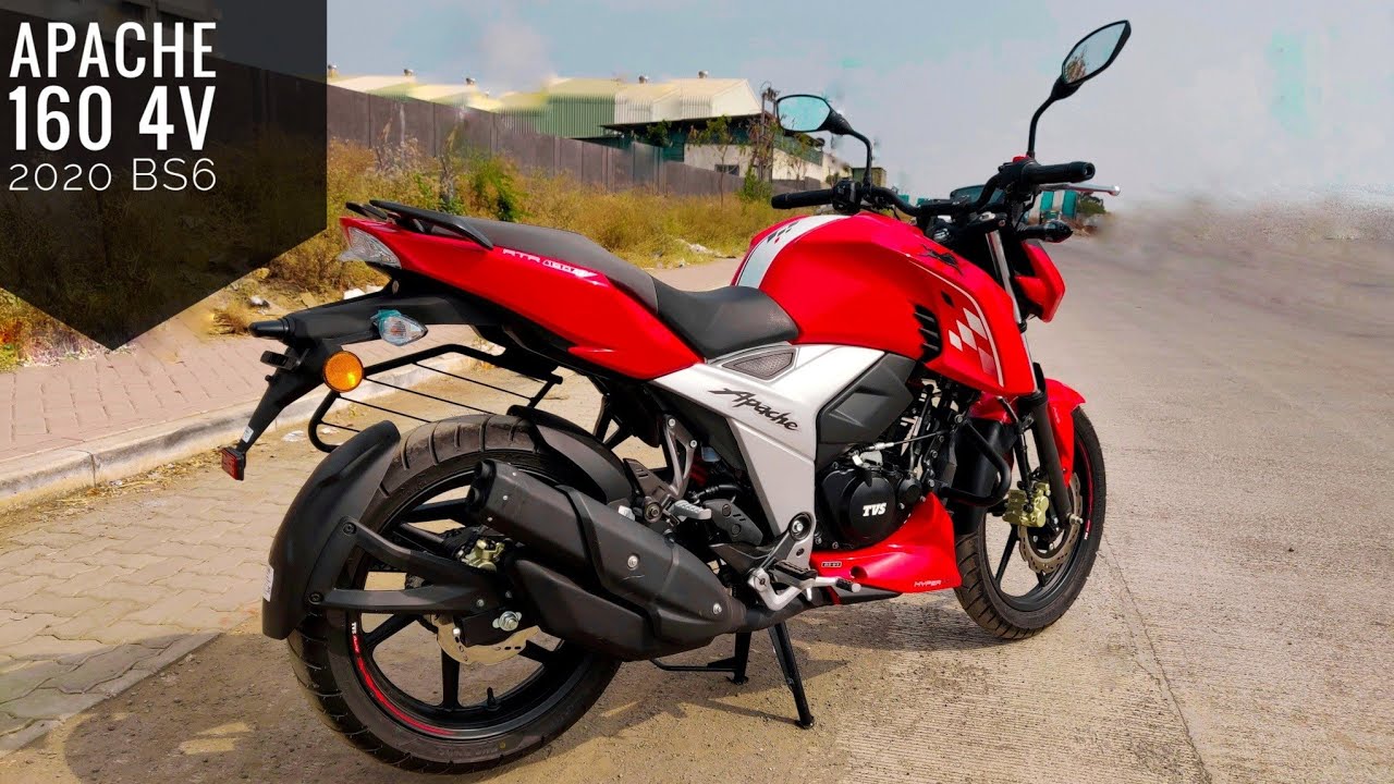 2020 TVS Apache RTR 160 4v BS6 Ride Review | PRICE | MILEAGE | TOP SPEED