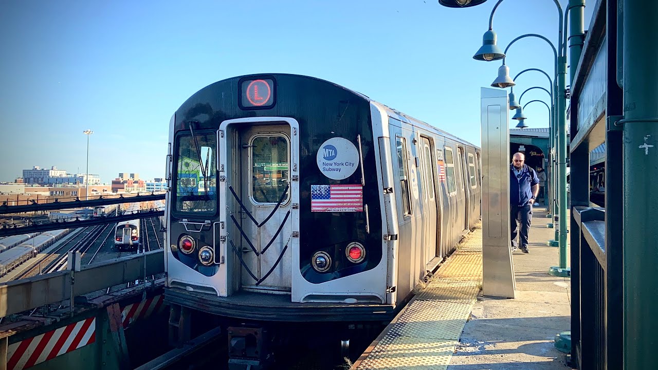 Broadway Junction | BMT Jamaica/Canarsie Lines | (J), Terminating (L) Trains and NIS: R160, R143