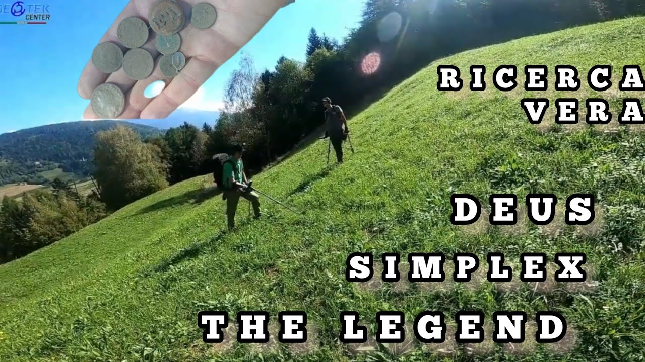 Ricerca Vera con Metal Detector Legend, Simplex e Deus insieme a Graziano e Mattia