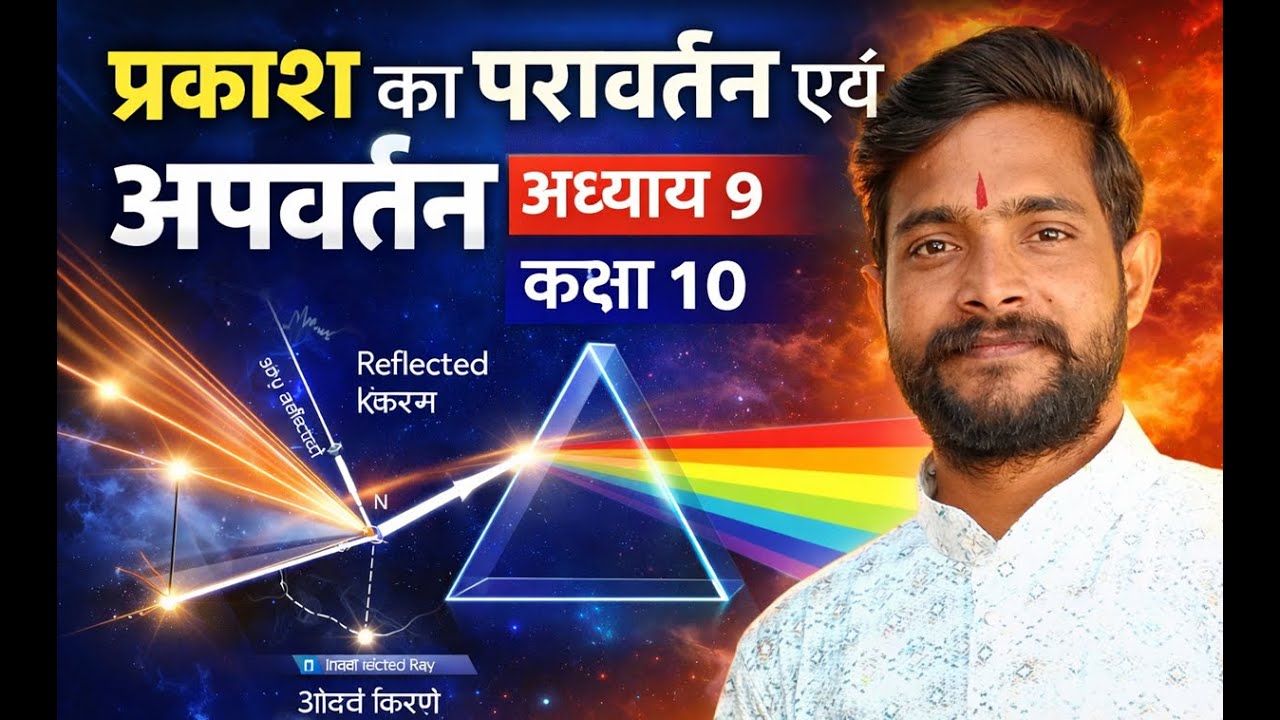 class 10 science chapter 9 hindi medium | Light - Reflection & Refraction | CLASS 10 Science