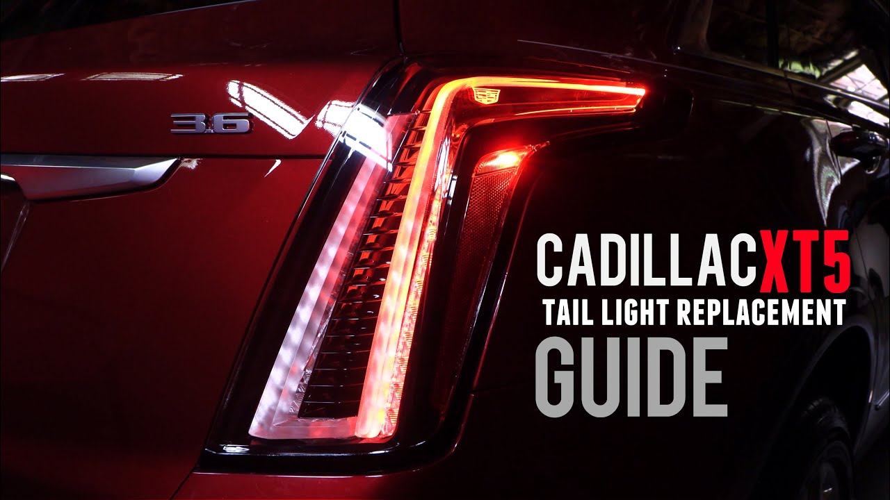 Руководство по снятию и замене задних фонарей Cadillac XT5 2017–2021 годов (ОБНОВЛЕНИЕ до CLEAR 8...