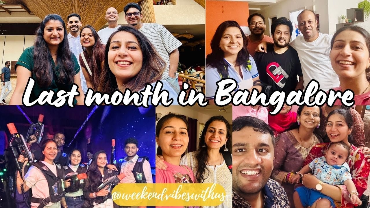 How did I spend my Final Month in Bangalore 🇮🇳 | Office Goodbyes & Last Hangouts & More Packing