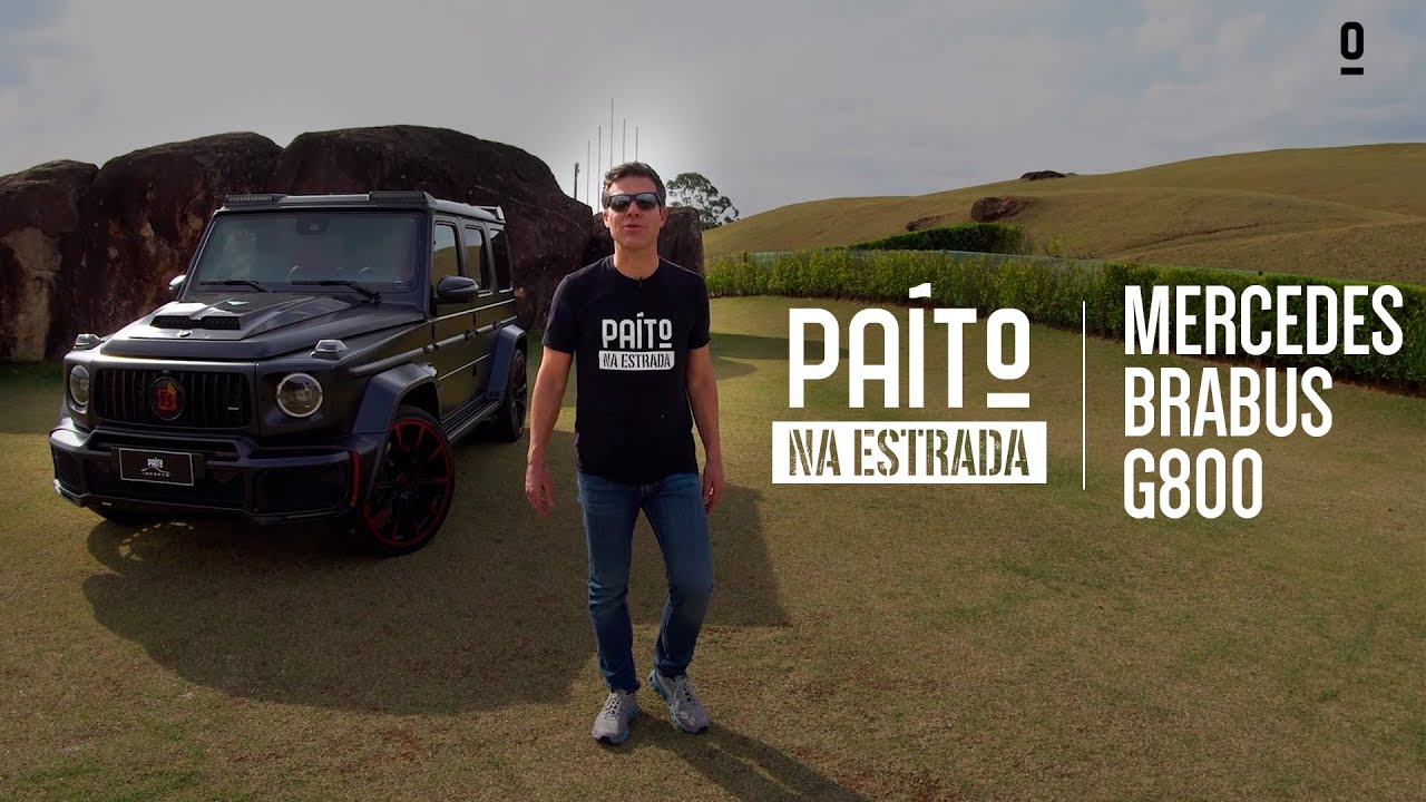 Paíto na Estrada - Mercedes G800 Brabus