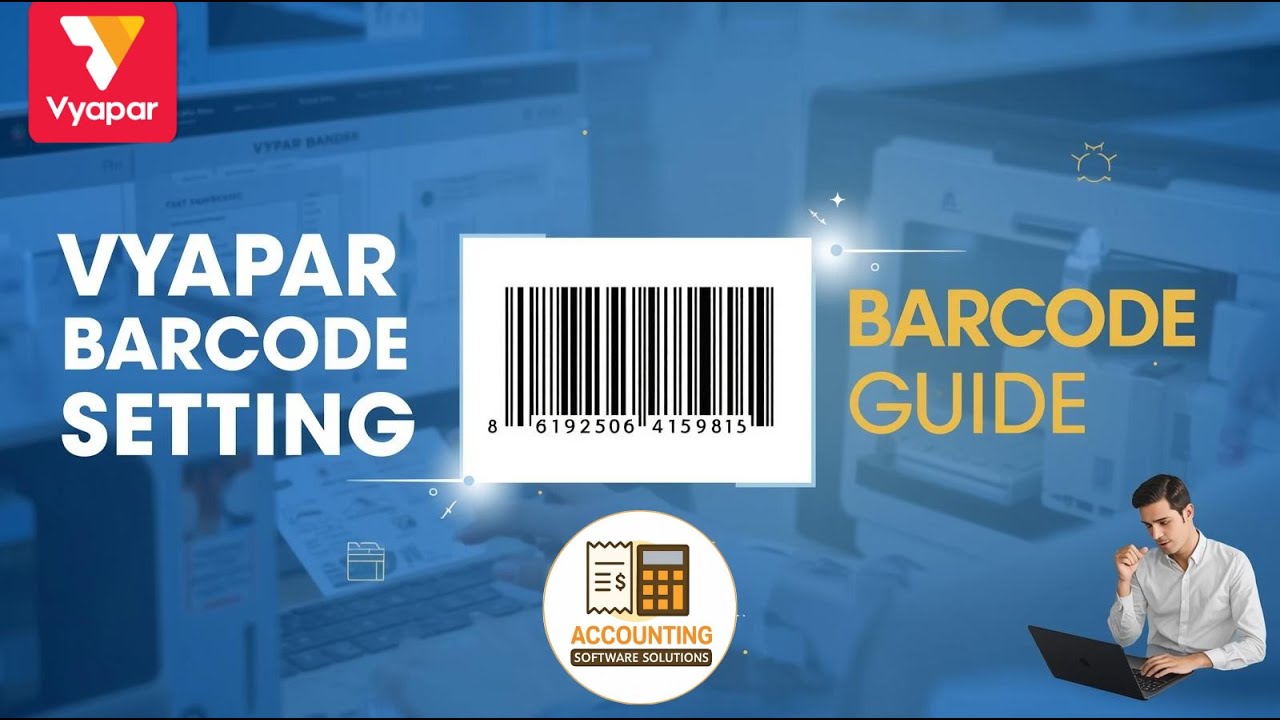 Vyapar Barcode Setting | Generate & Billing With Barcode in Vyapar App | Step by Step Tutorial