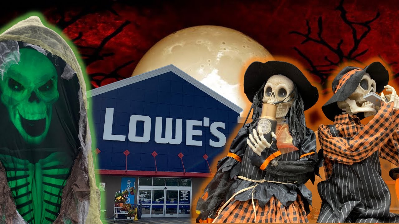 Lowe’s Halloween: Awesome animatronics 2022