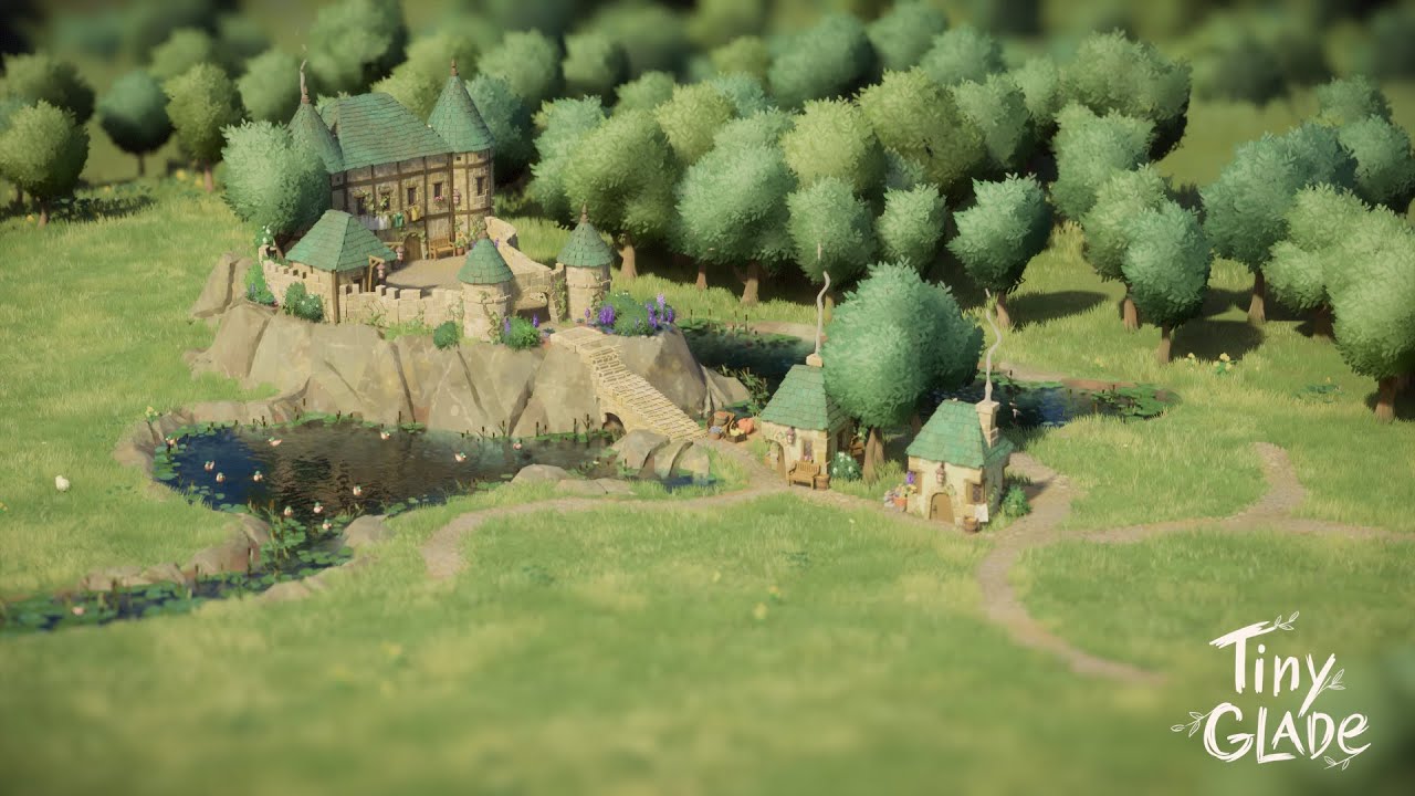 Tiny Glade: Erste Schritte zum Burgdorf