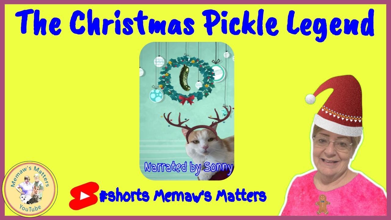 Origins of The Christmas Pickle Legend #shorts