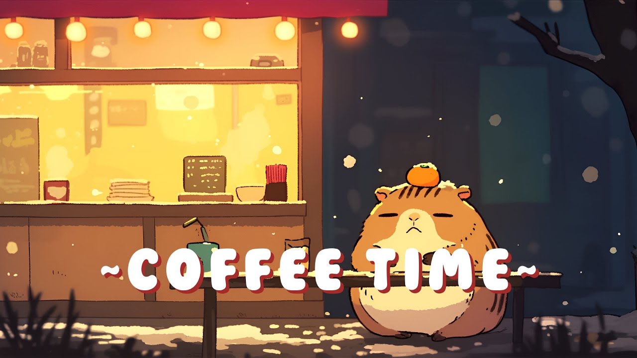 Capybara Beat Station - Relaxing Music for Work/Study ~ Peaceful Moments ~ 🦫 🌿 ☕