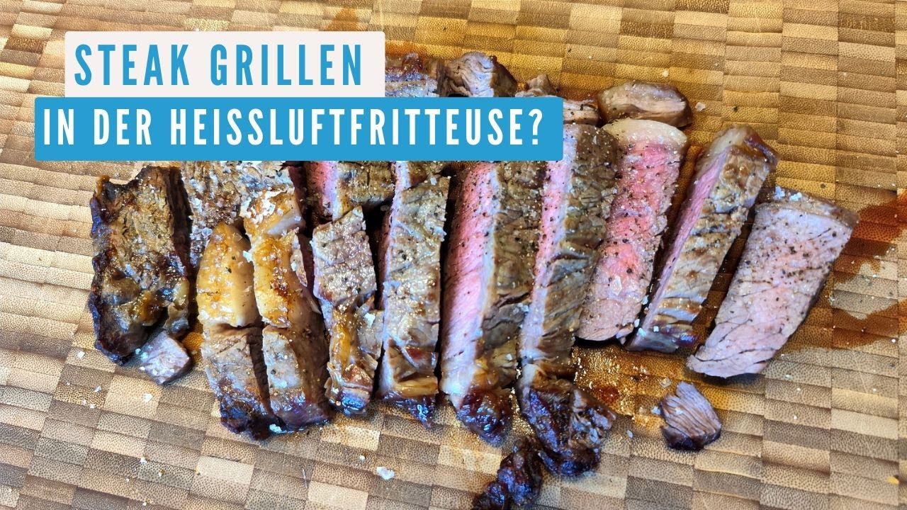 Steak aus der Heißluftfritteuse Top👍? oder Flop👎? Ich mache den Test