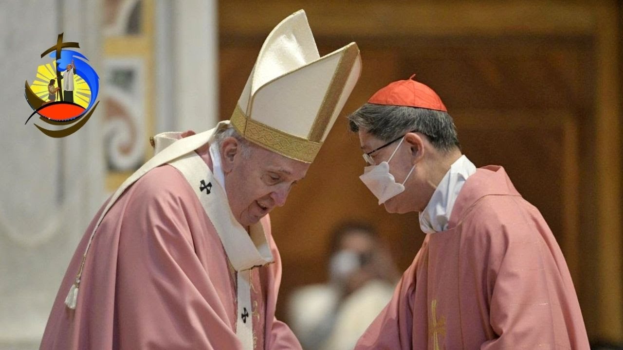 Cardinal Tagle&rsquo;s message to Pope Francis after #500YOC Mass
