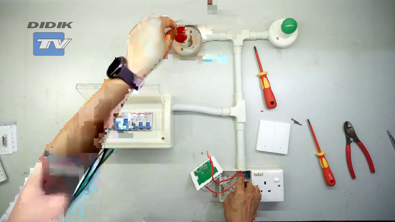 CARA PASANG WIFI SMART SWITCH EWELINK WIFI DAN RF433 TANPA NEUTRAL  - @DidikTV Teknologi