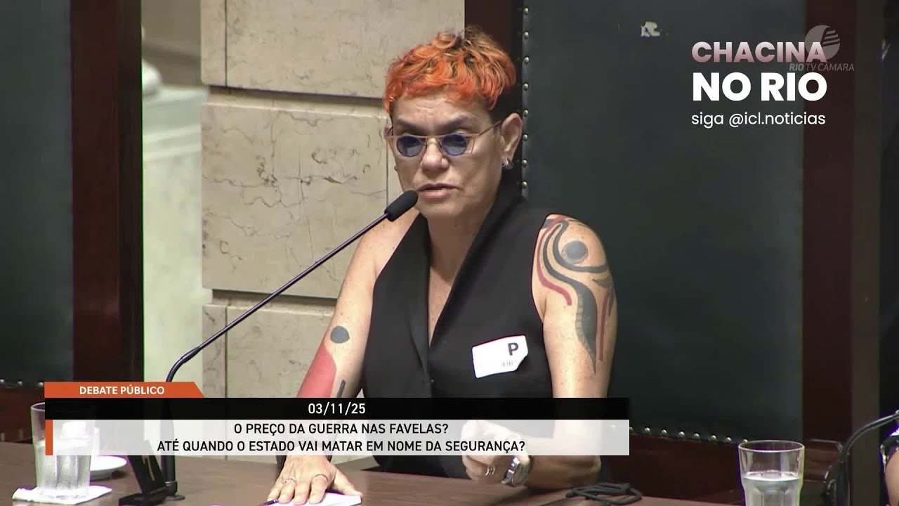 Matança é bom para o crime organizado. - Jaqueline Muniz