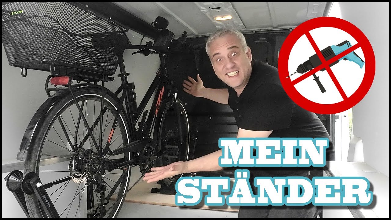 DIY Fahrradhalterung für den Transporter – Ohne Bohren, einfach & günstig!