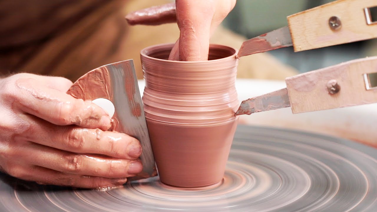 Throwing 100 Tiny Vases