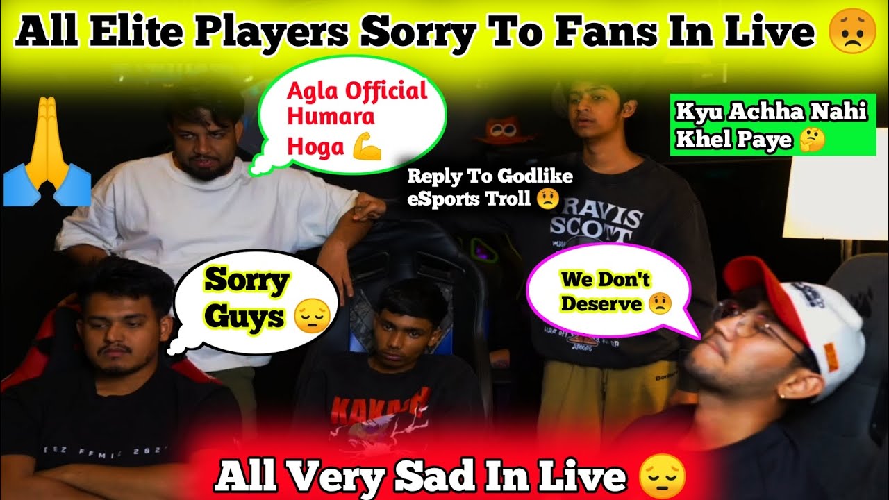 Sad Pahadi & Team Confront Fans 😟 S8UL Elite Live after Hurtful Elimination From FFMIC Spring #s8ul
