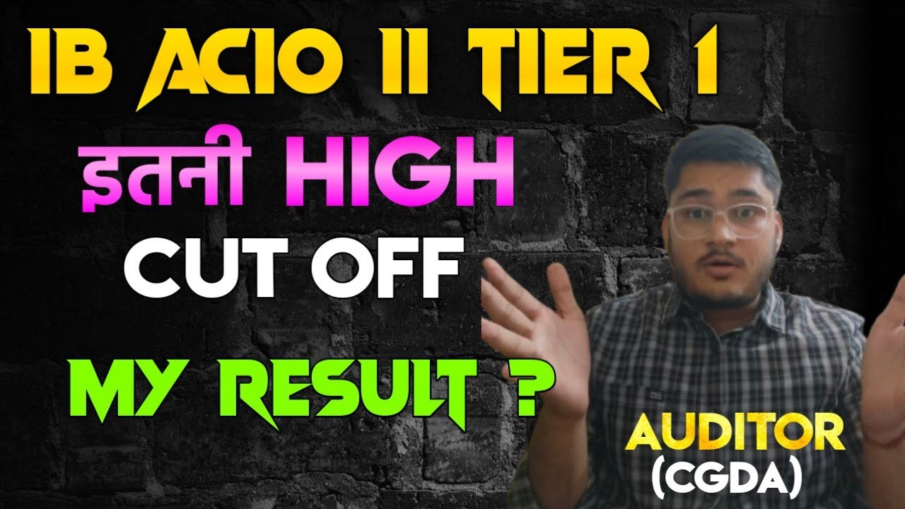 IB ACIO TIER 1 RESULT OUT | EVERYONE SHOCKED | MY RESULT #ssccgl2025 #ssc #cgl2025 #ibacio2025 #ib