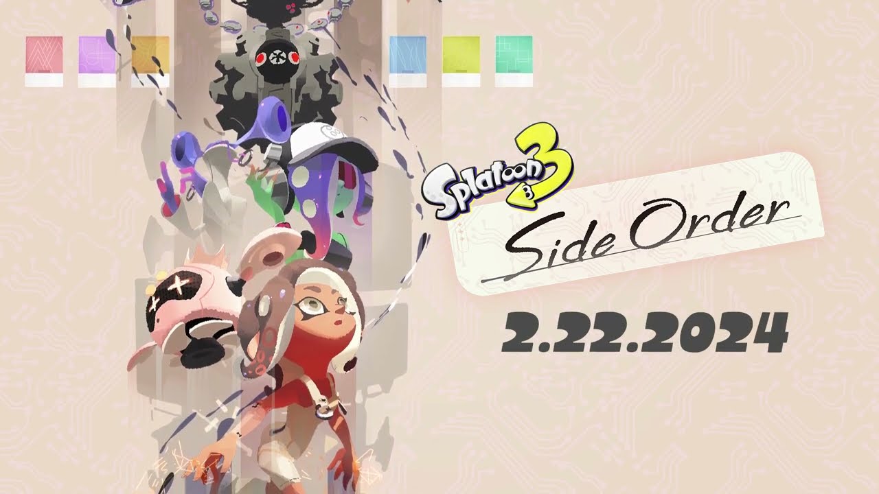 Splatoon 3 Side Order DLC Releases February 22nd!