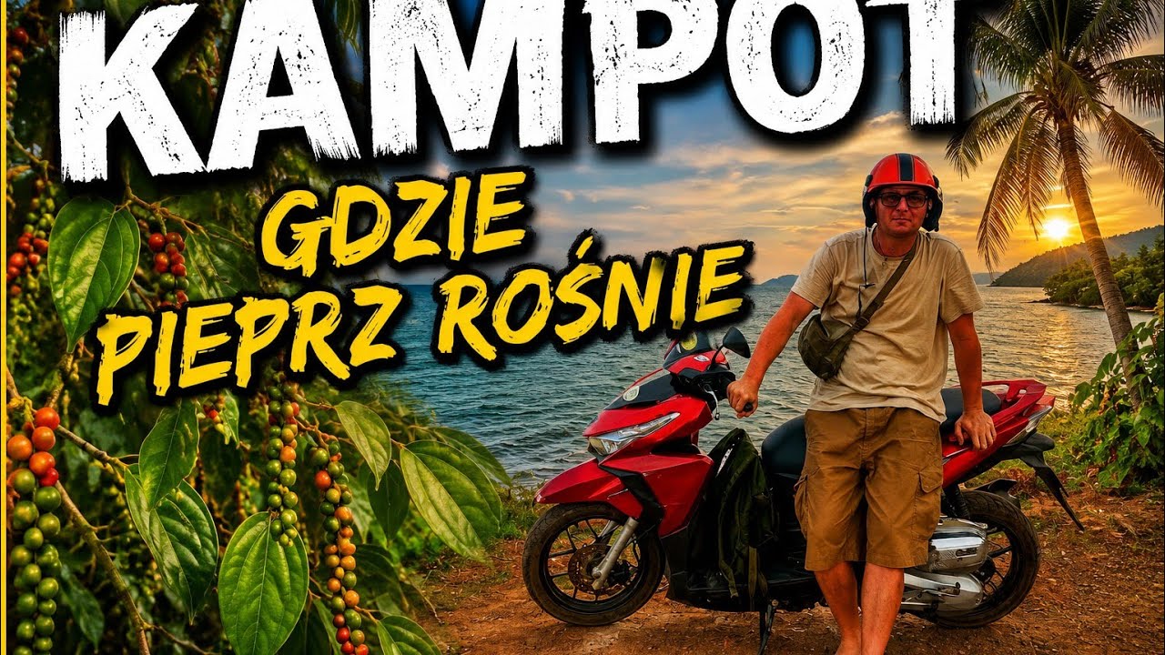 Kambodża - Kampot czyli Gdzie pieprz rośnie #kambodża #cambodia #kampot #bokor #urbex
