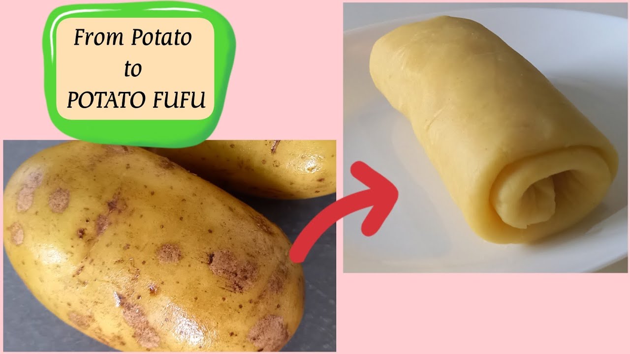 How to make potato poundo from Irish potatoes | New, easy potato recipes | potatofufu