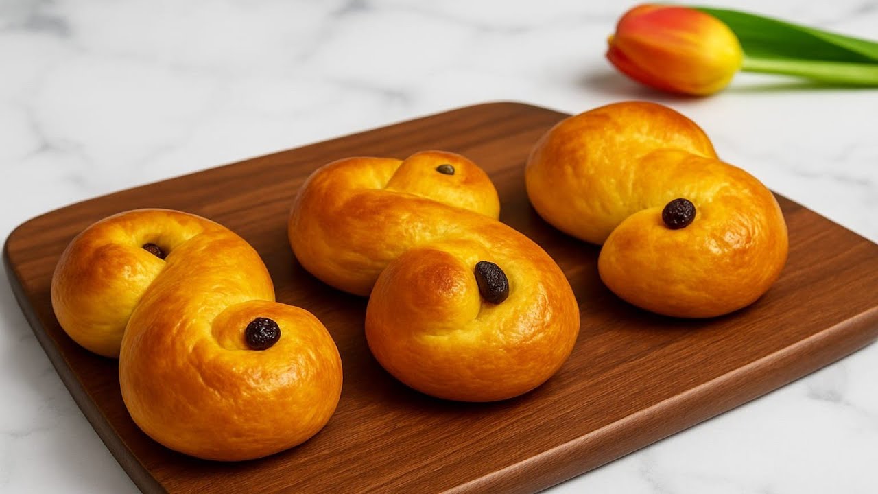 The Best Saffron Buns You'll Ever Make | Swedish Lussekatter Recipe 🇸🇪