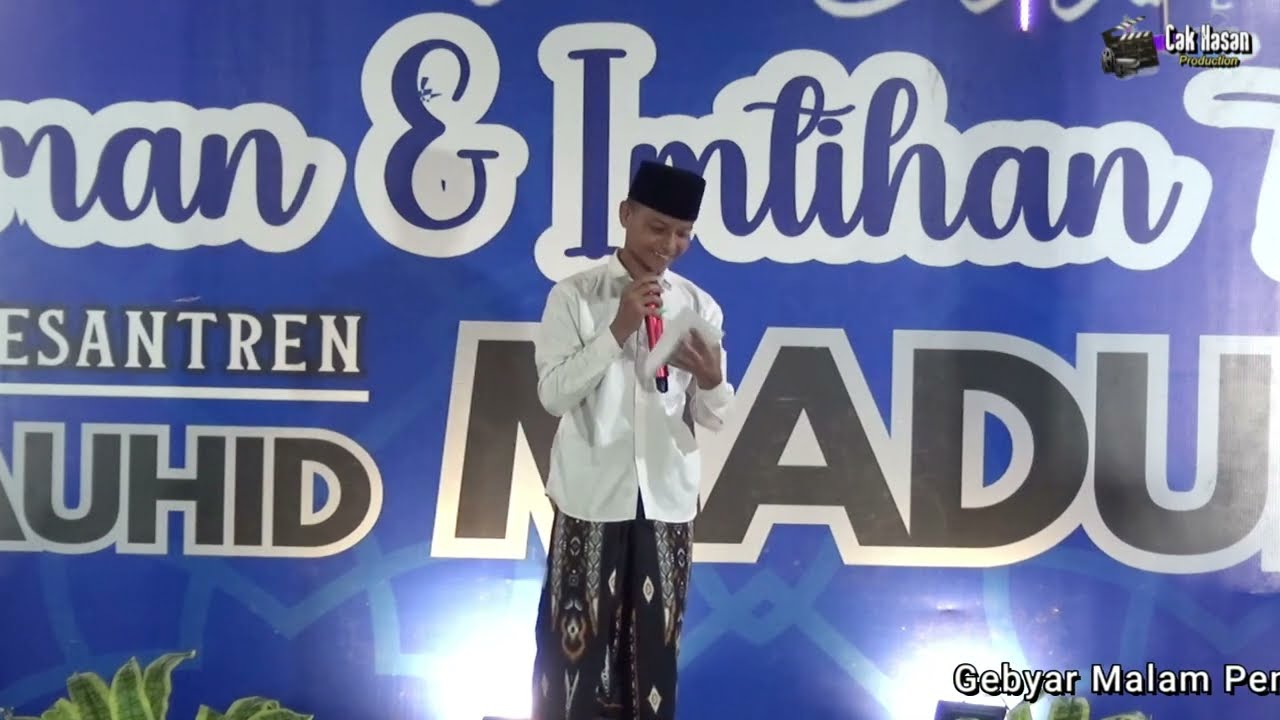 Khoiril Anwar- Pidato | Pentas Seni TPQ Ponpes At-Tauhid Madura