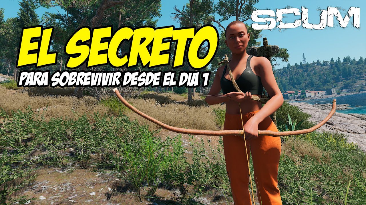 Sobrevive SIN COMIDA (truco de inicio) | SCUM 1.0 | SURVIVAL