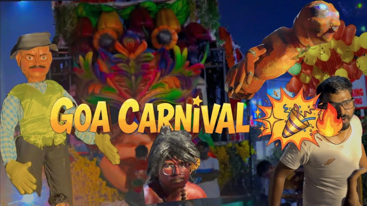  Goa Carnival ✨🎉🔥 day in my life