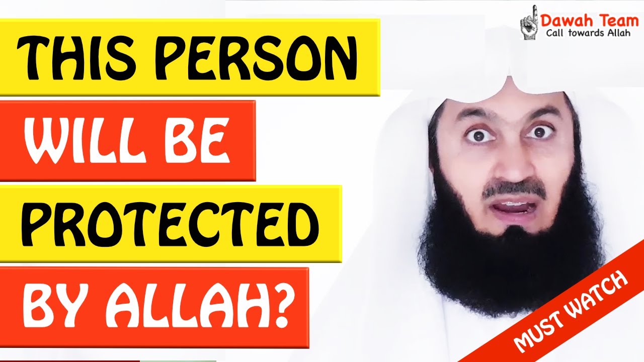 🚨THIS PERSON WILL BE PROTECTED BY ALLAH🤔 ᴴᴰ - Mufti Menk