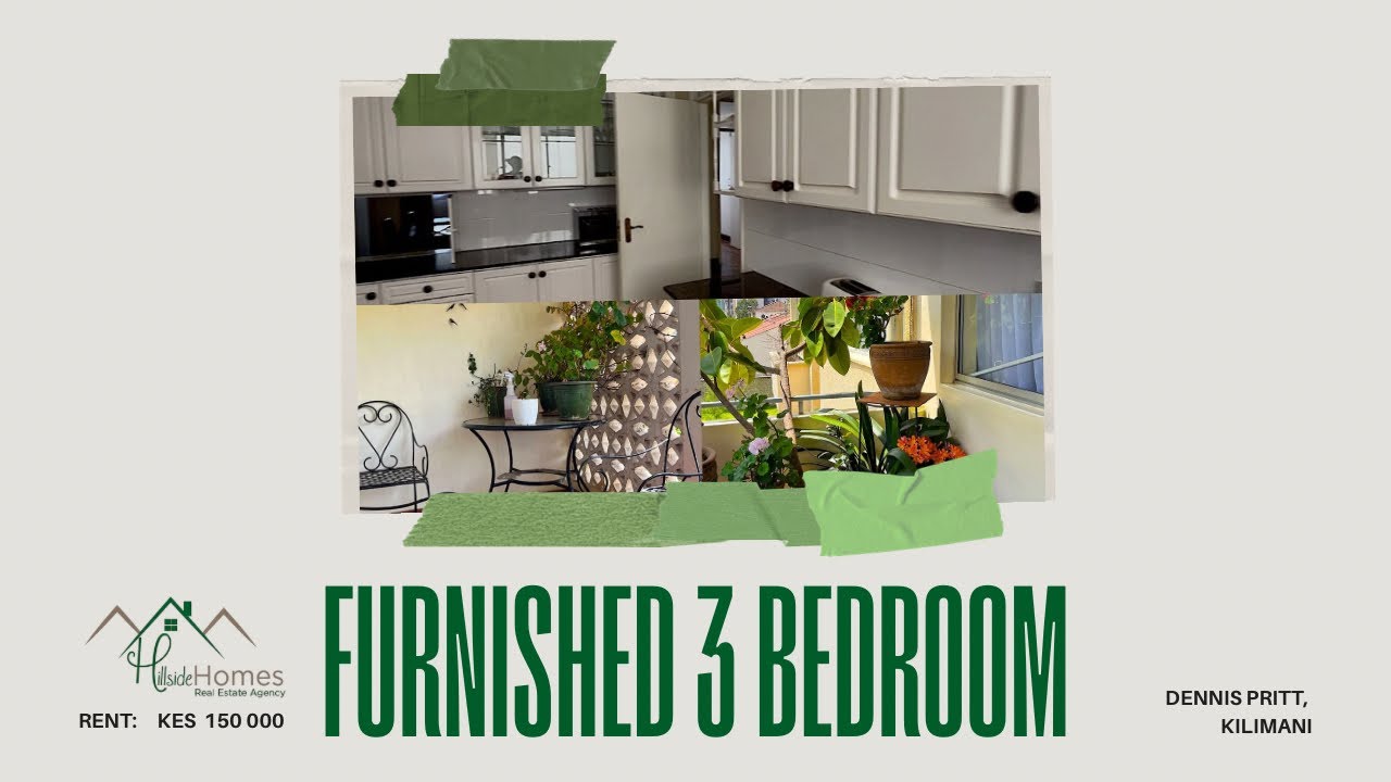 FURNISHED 3 BEDROOM | DENNIS PRITT, KILIMANI (MASTER EN-SUITE)
