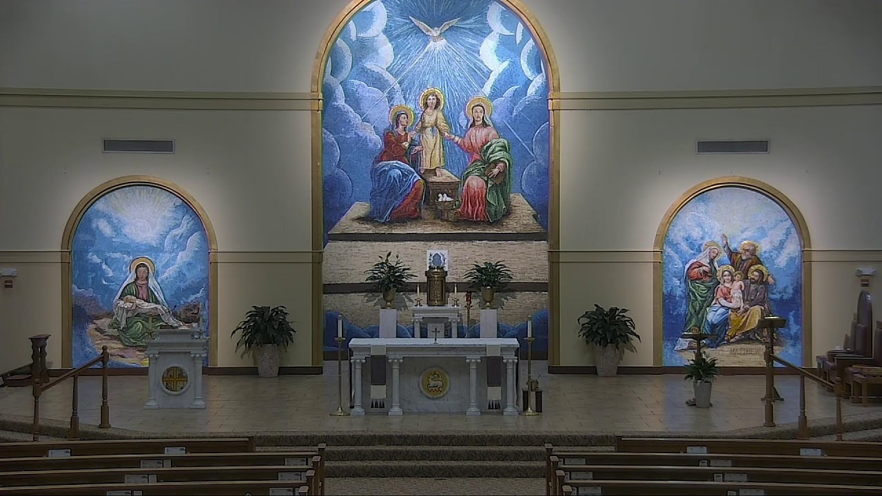 Holy Mass live streamed from St. Ann Catholic Church in Clayton, North Carolina, USA