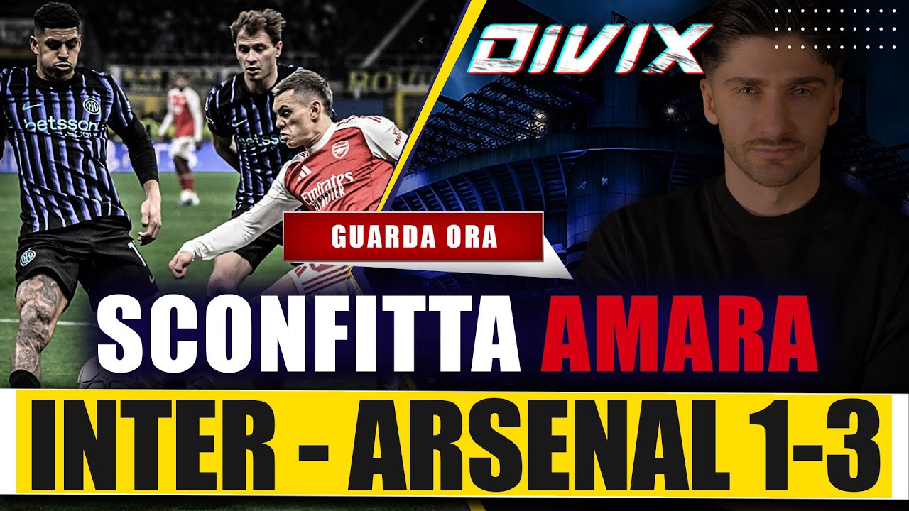 INTER - ARSENAL 1-3: La Champions passa da Dortmund