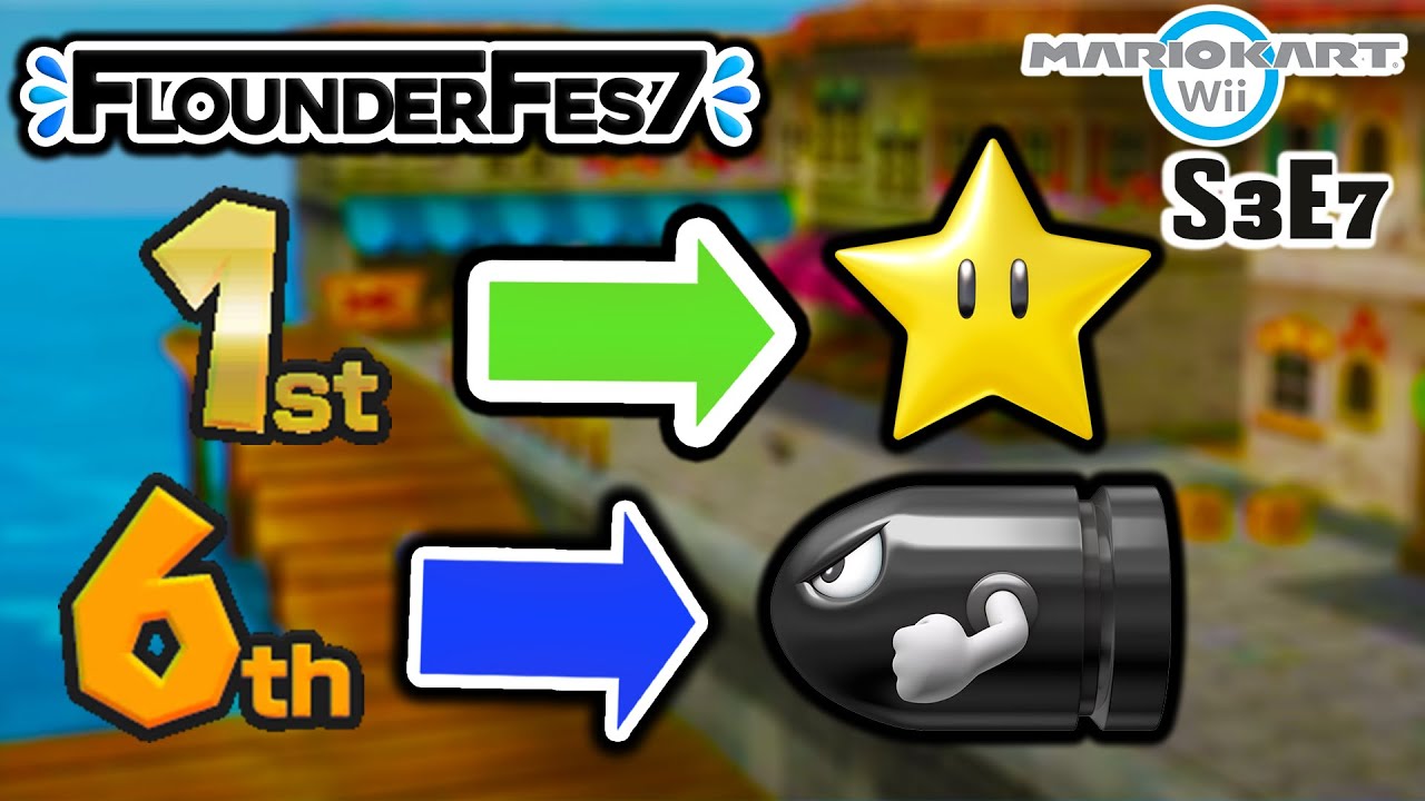 Completely RANDOM Items For Every Position In Mario Kart Wii #3