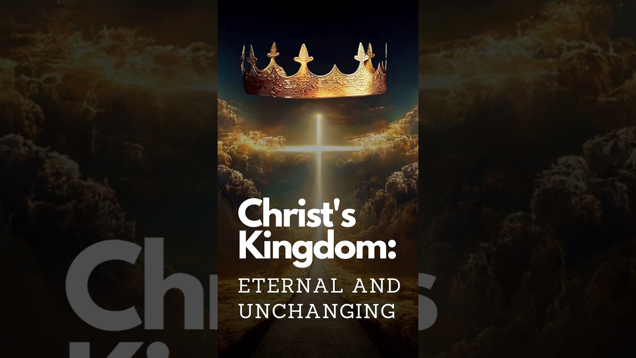 𝗖𝗵𝗿𝗶𝘀𝘁'𝘀 𝗞𝗶𝗻𝗴𝗱𝗼𝗺: 𝗘𝘁𝗲𝗿𝗻𝗮𝗹 𝗮𝗻𝗱 𝗨𝗻𝗰𝗵𝗮𝗻𝗴𝗶𝗻𝗴 #christ #jesus #jesuschrist #faith #inspiration #kindom