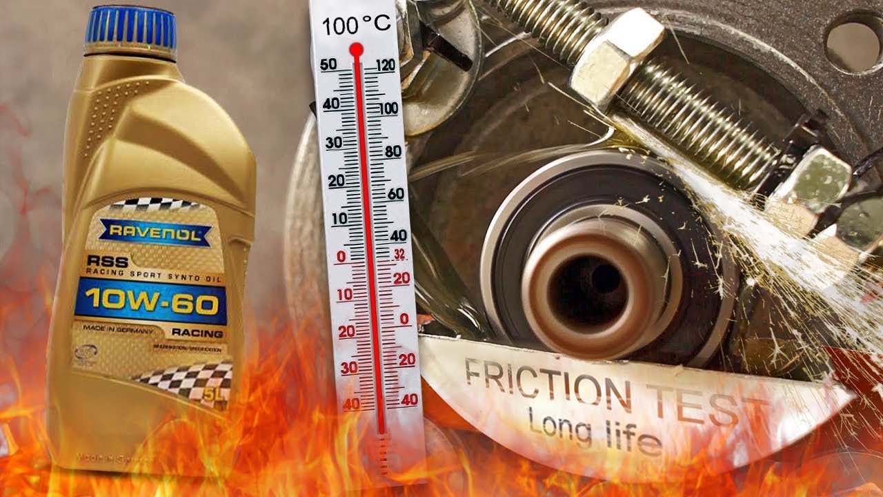 Ravenol RSS Racing Sport Synto 10W60 Jak skutecznie olej chroni silnik? 100&deg;C