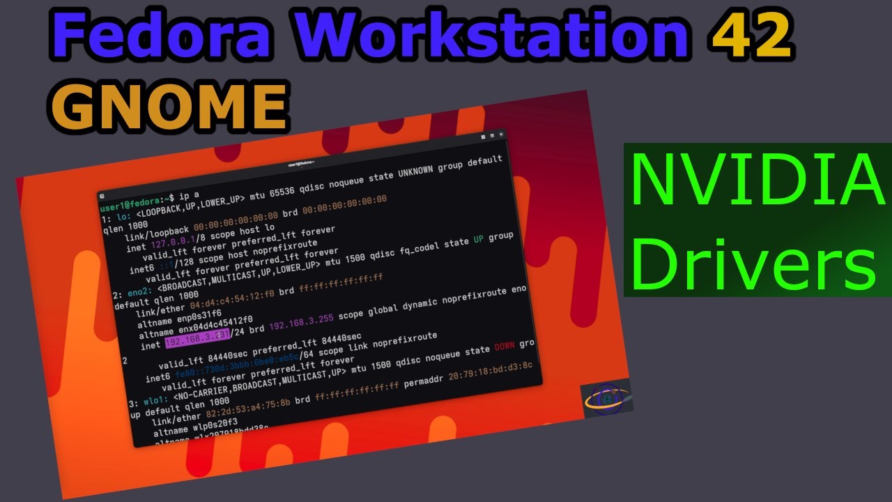 Fedora Workstation 42 - Nvidia Drivers