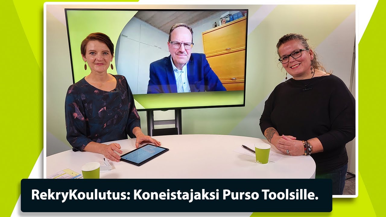 RekryKoulutuksella Purso-Toolsille koneistajaksi