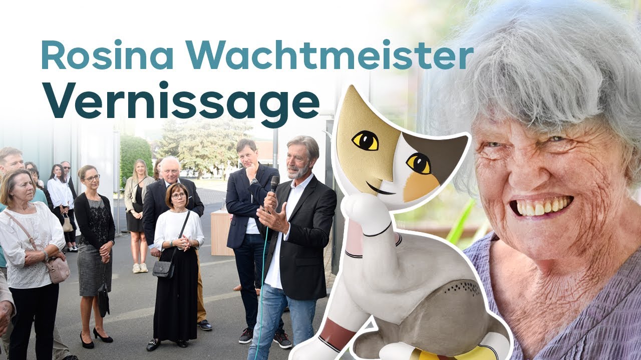 Paradiese kann man nur selber machen - Vernissage zur Rosina Wachtmeister Ausstellung