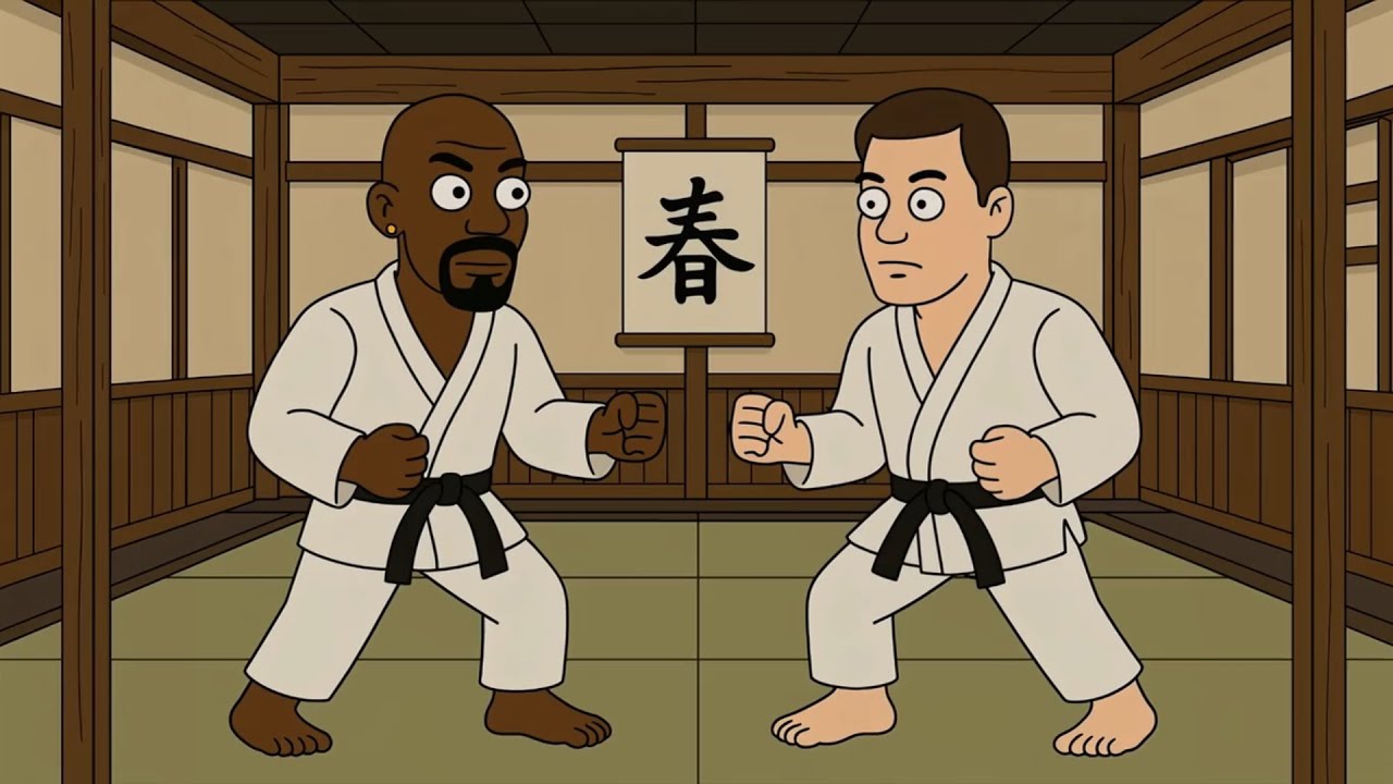 Charlie Murphy shows Kevin Hart Karate