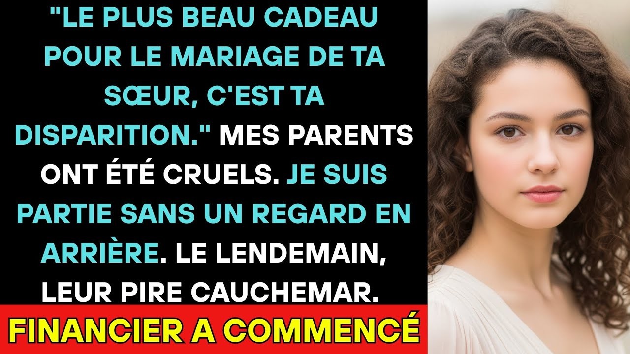 Mes Parents M'ont Bannie Du Mariage De Ma Sœur, Alors J'ai Disparu Pour De Bon