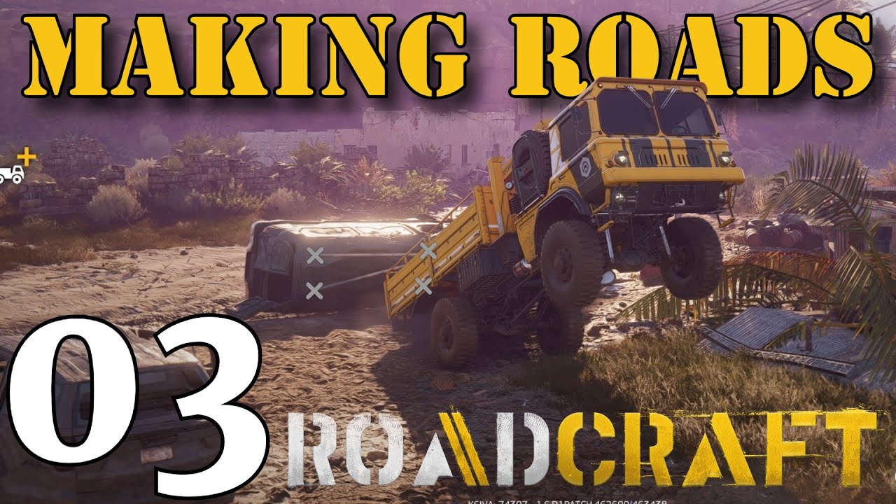 RoadCraft - Aftermath - Part 2 - Making Roads on RoadCraft!