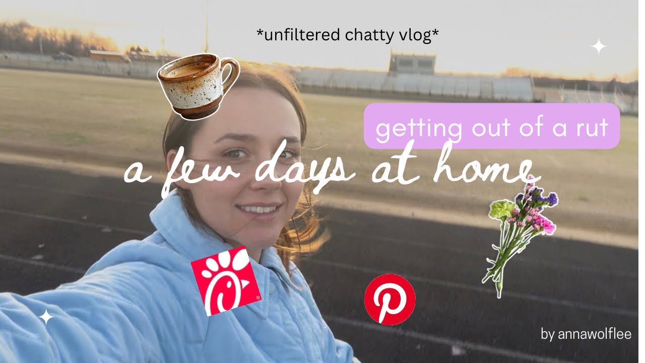 a VERY realistic week in my life | getting out of a rut, baking cookies, drinking coffee