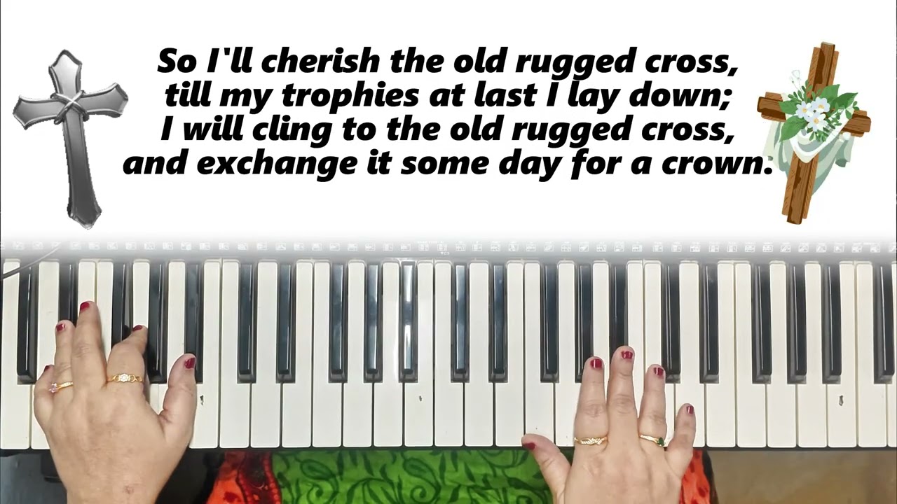 The Old Rugged Cross Hymn - Instrumental Piano Cover