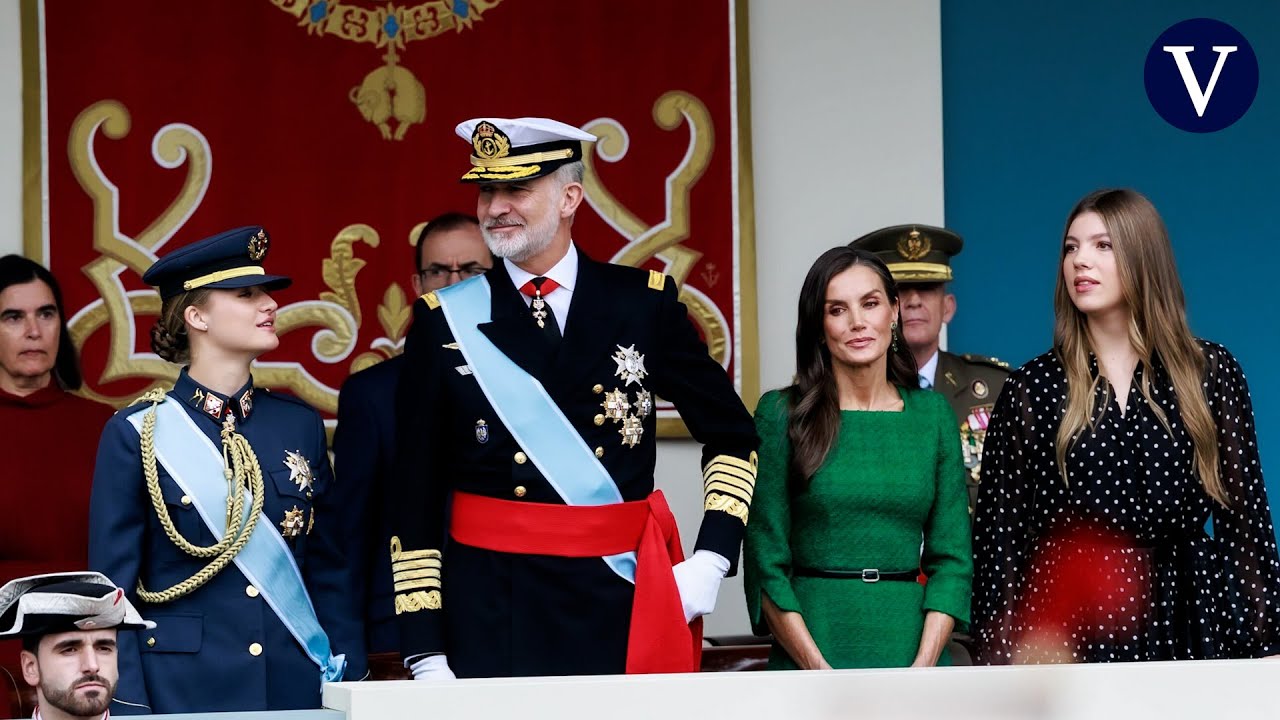 Las mejores imágenes del desfile militar del Día de la Hispanidad