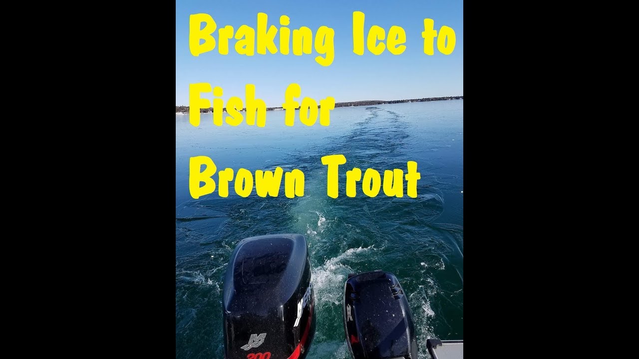 Brown Trout Fishing Baileys Harbor Tournament Door County Wisconsin April 2018